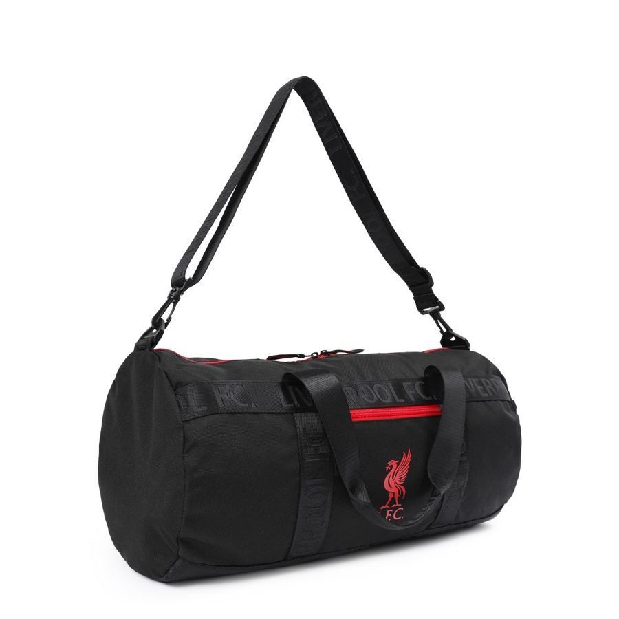 Liverpool Duffel Sports Bag Essentials - Black/Red - Men's-SoccerKits Hub | Buy Soccer Jerseys Online
